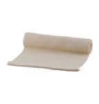 TABLE RUNNER COTTON EMBOSSED BEIGE 26CM X 3M