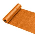 ORANGE 10GSM GLITTER NON WOVEN TABLE RUNNER PREMIER QUALITY 30CM X 5M