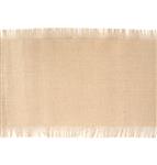 JUTE TABLE RUNNER W/FRINGED EDGES 29CM X 5M
