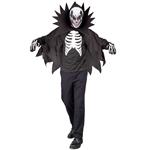 Halloween Kostuum Wit Zwart Skelet