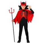 Halloween Kostuum Zwart Rood Jongen Duivel