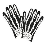 Halloween Handschoenen Kind Skelet