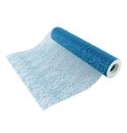 Blauwe Tafelloper Glitter 5m