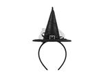 Witch Hat Headband, 17x28 cm, black