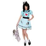 Halloween Jurk Blauw Dames Pop