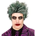 Halloween Pruik Groen Zombie