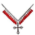 Halloween Ketting Rood Kruis