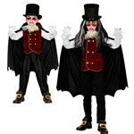 Halloween Kostuum Kind Vampier 4 delig