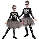 Halloween Jurk Meisje Ballerina Skelet