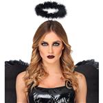 Halloween Haarband Zwart Engel