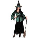 Halloween Jurk Groen Dames Heks