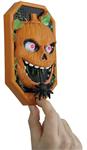 Halloween Decoratie Deurbel Pompoen Met Licht, Geluid En Beweging