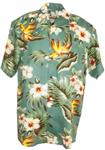 Karmakula, Montana Green Hawaiien Shirt.