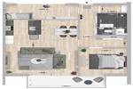 Appartement Lijnbaan in Dordrecht