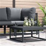 vidaXL Buitenmeubilair Antraciet Staal