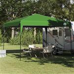 vidaXL Pop-up Luifel Tent Groen 300 x 300 cm Stof