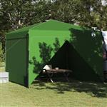 vidaXL Pop-up Luifel Tent Groen 300 x 300 cm Stof