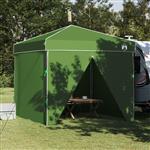 vidaXL Pop-up Luifel Tent Groen 250 x 250 cm Stof