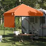 vidaXL Pop-up Luifel Tent Oranje 200 x 200 cm Stof