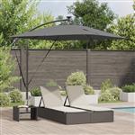 vidaXL Cantilever Banana Parasol Antraciet 249 x 249 x 250 cm