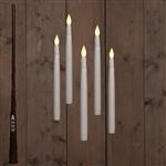 Actie LEDkaarsen Anna's Collection B.O.T. Floating Candle Magic met Timer candle Drip SET 5 Zwevende
