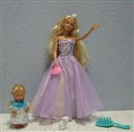 Annika prinses pegasus Barbie met Shelly  [POP140]