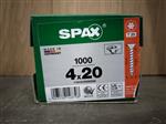 Spax gegalvaniseerd 4x20mm