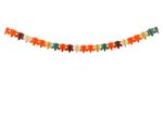 Tissue garland Leaves, mix, 3m