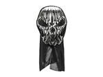 Skull mask, 18.5x24.5cm, mix