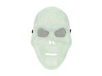 Glow in the dark Skull mask, 17x27cm, mix