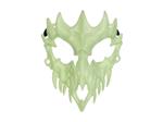 Glow in the dark Skull mask, 14.5x18cm, mix