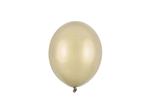 Strong Balloons 12 cm, Metallic Cold Gold