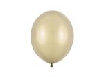 Strong Balloons 27 cm, Metallic Cold Gold