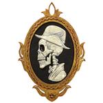 Halloween Wanddecoratie Skelet Met Beweging, Licht En Geluid 48cm