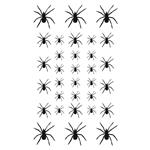 Halloween Nep Tattoos Spinnen 32st