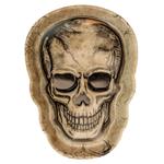 Halloween Dienblad Schedel 25cm