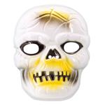 Halloween Masker Wit Schedel Plastic