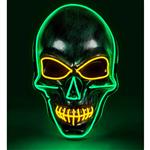 Halloween Masker Zilver Schedel Met Licht