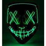 Halloween Masker Groen Met Licht
