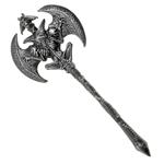 Halloween Nep Bijl Zilver