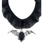 Halloween Ketting Choker Met Vleermuis