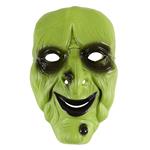 Halloween Masker Neon Groen Heks