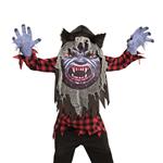 Halloween Kostuum Grijs Weerwolf