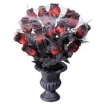 Halloween Tafeldecoratie Vaas Met Rozen