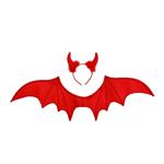 Halloween Accessoireset Rood Duivel 2 delig