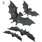 Halloween Nep Vleermuis 11cm 4st