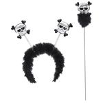 Halloween Haarband Doodshoofd