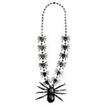 Halloween Ketting Spinnen 40cm