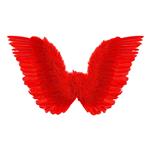 Halloween Vleugels Blauw Rood 86cm