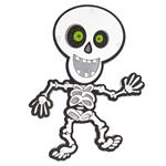 Halloween Wanddecoratie Skelet Met Licht